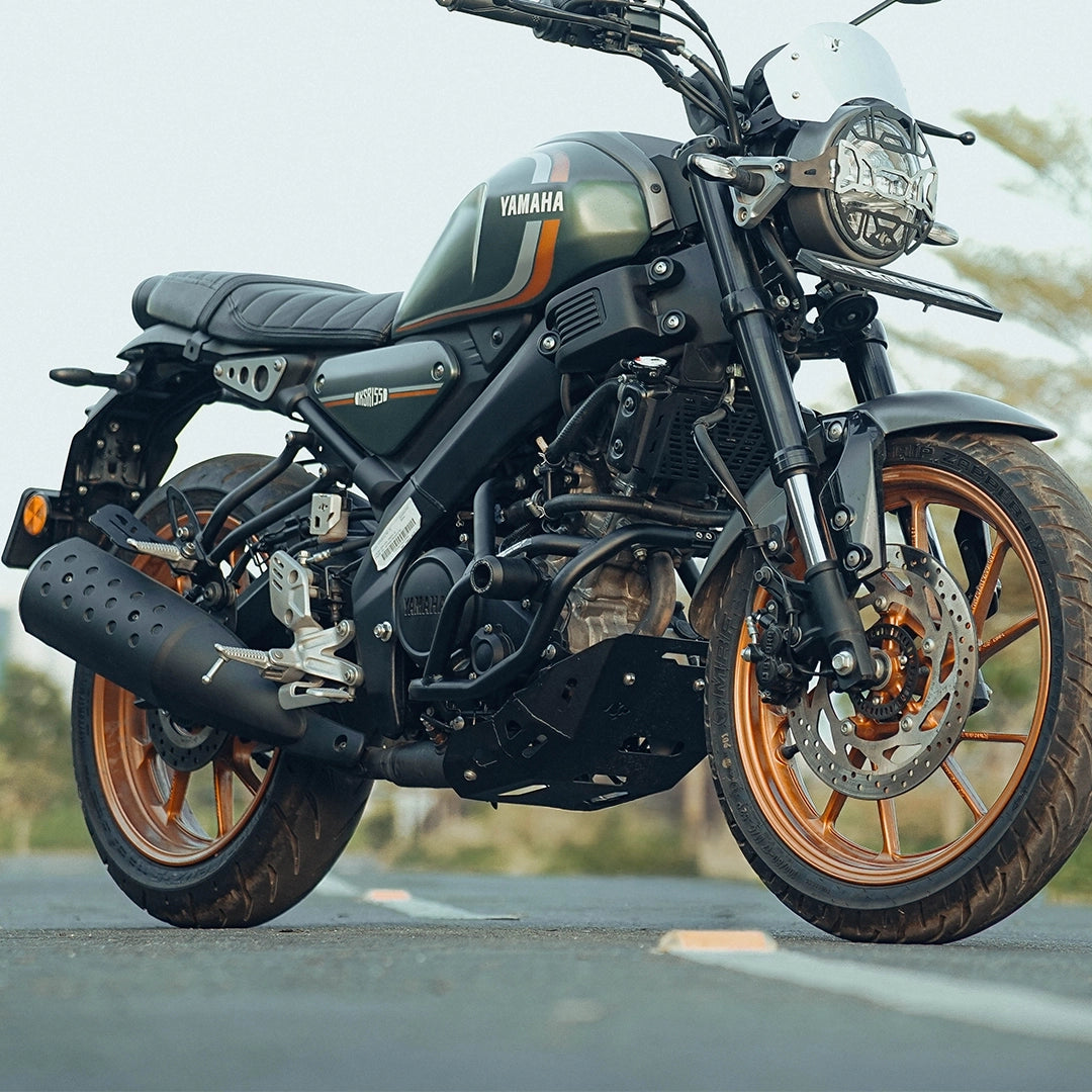 Legundary YAMAHA XSR 155 THANOS CRASHGUARD WITH SLIDER