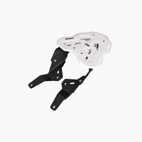 LEGUNDARY TVS APACHE RTX 300 GENESIS CARRIER SILVER-CLAMP MOUNT FOR GRAB RAIL VARIANTS