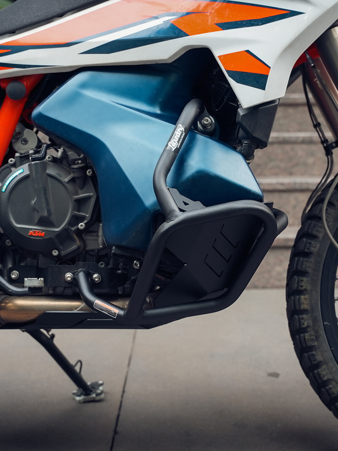 Legundary KTM ADV 890 Bellator Lower Crash Guard Black