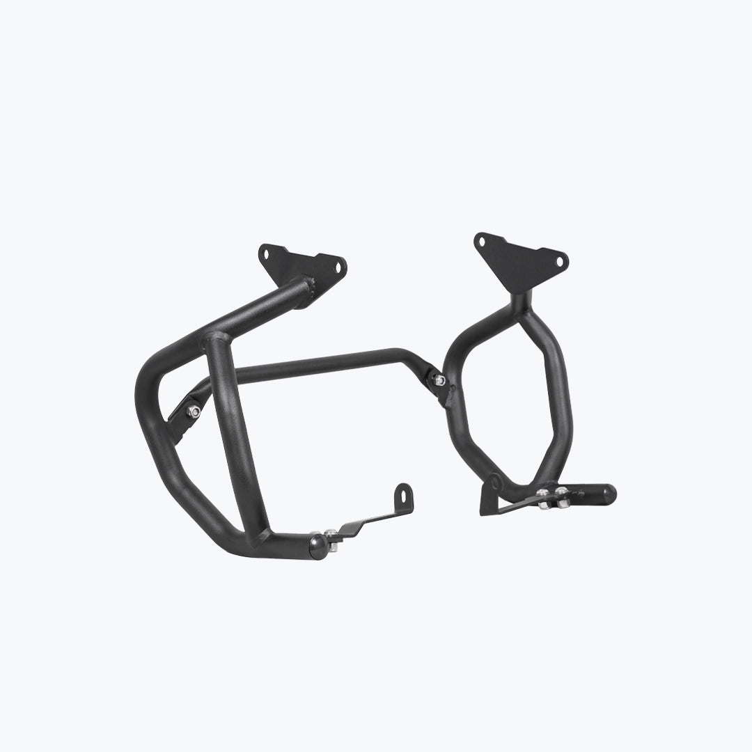 Legundary TVS APACHE RTX 300 RAPTOR CRASH GUARD UPPER & LOWER SET BLACK