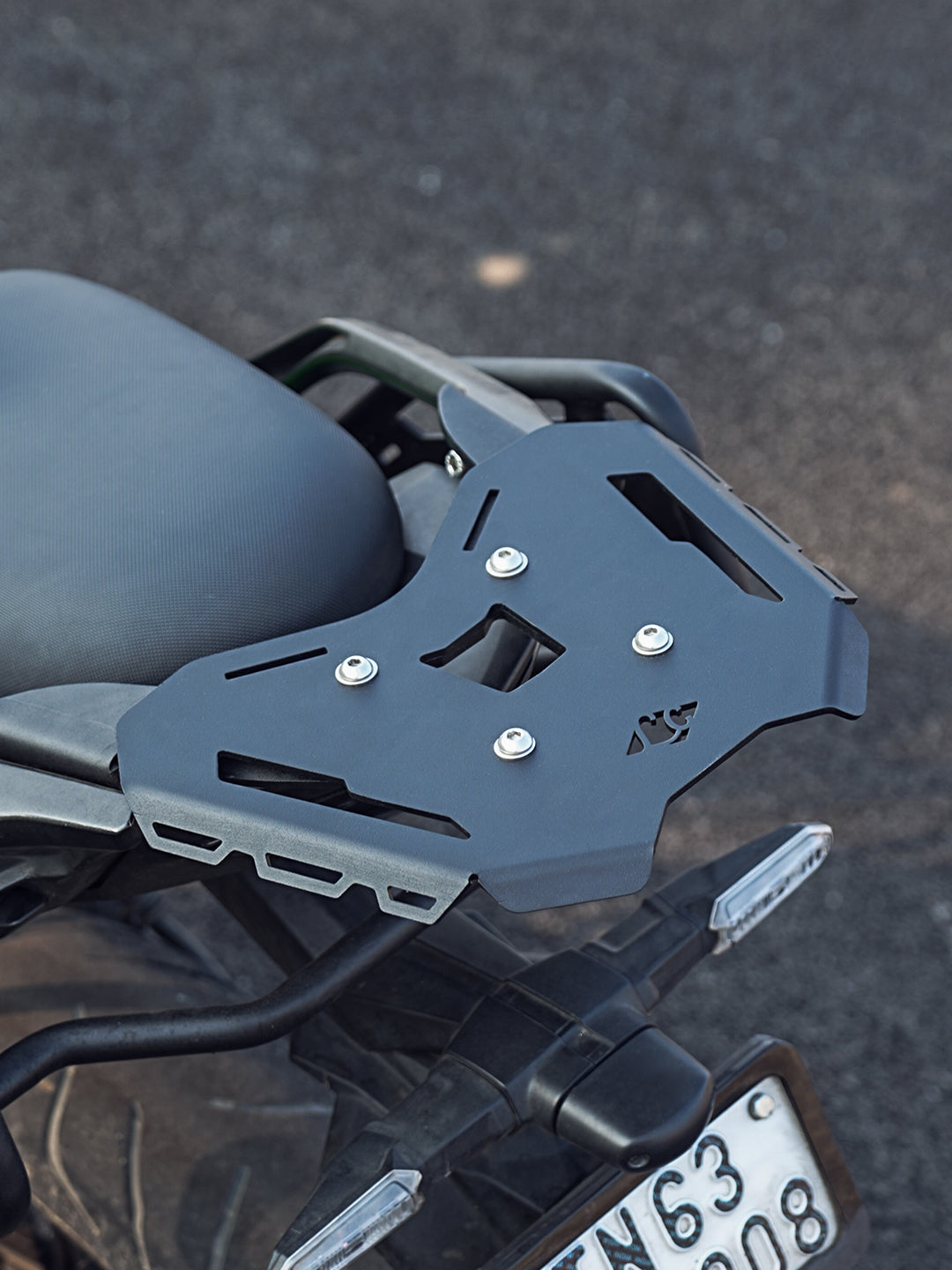 Legundary Kawasaki Versys 650 Haulier Rear Carrier Black