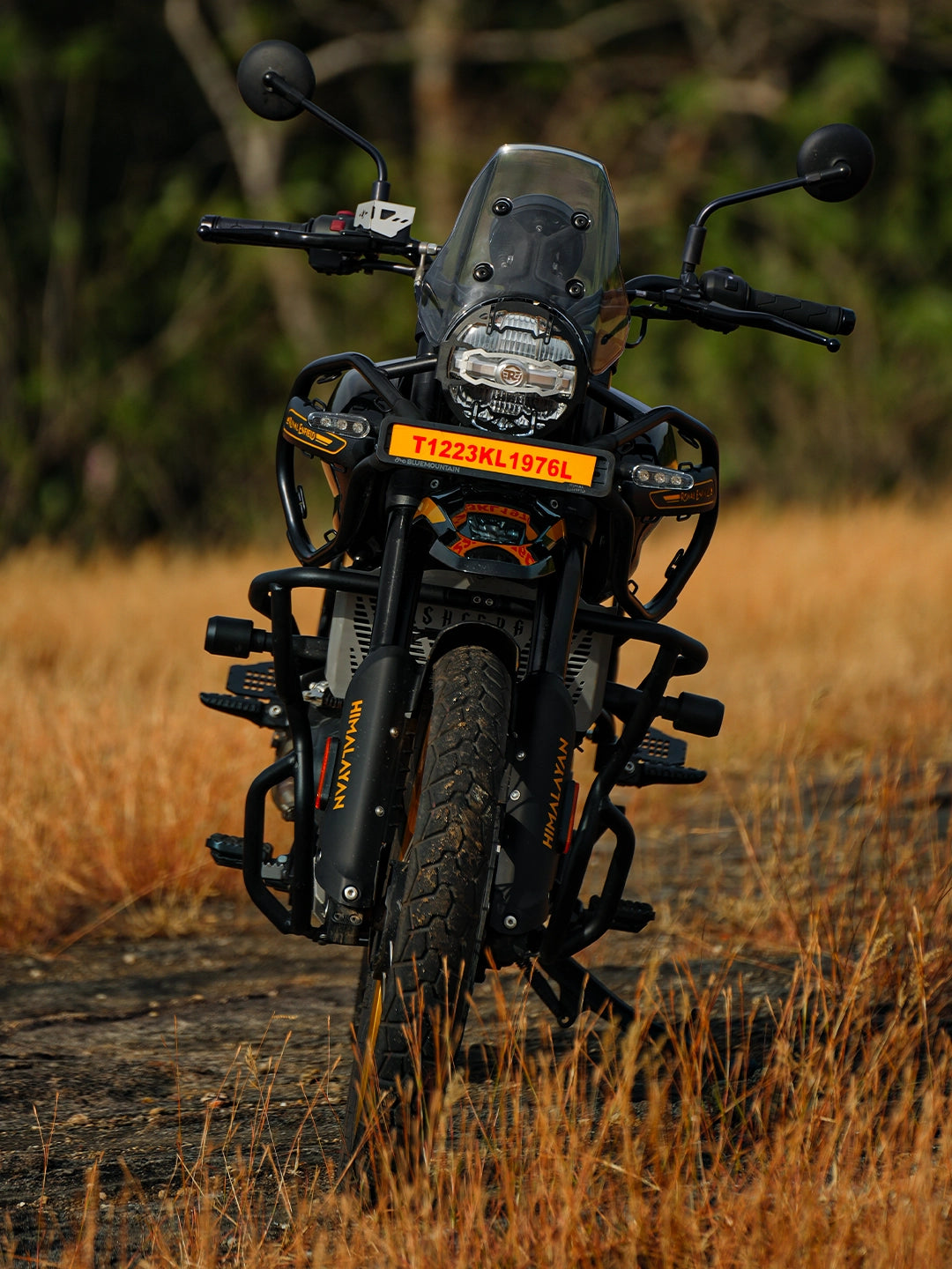 Legundary Himalayan 450 Bazooka Crashguard With Slider