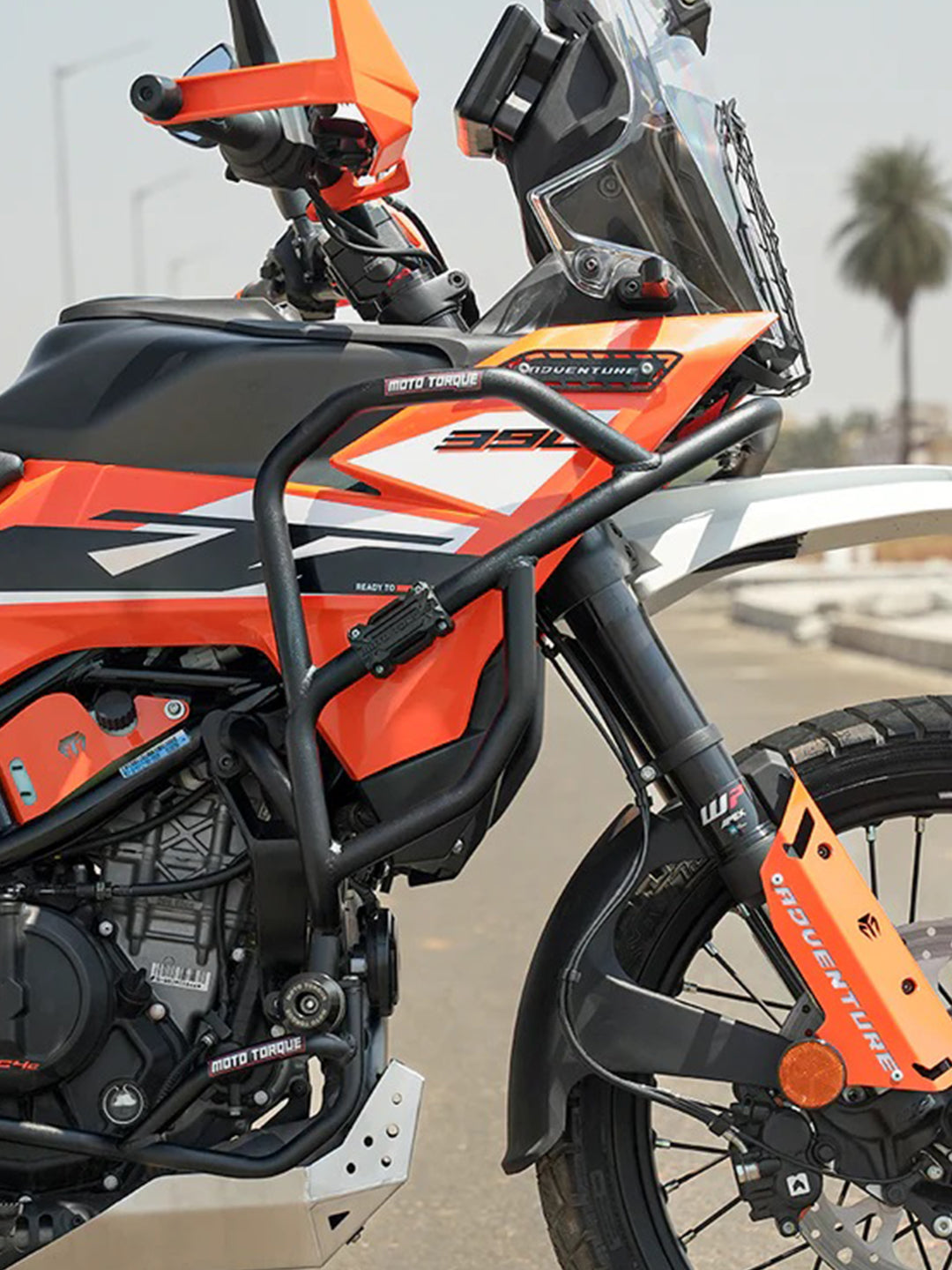 Moto Torque KTM 390 ADV X Crash Guard Black