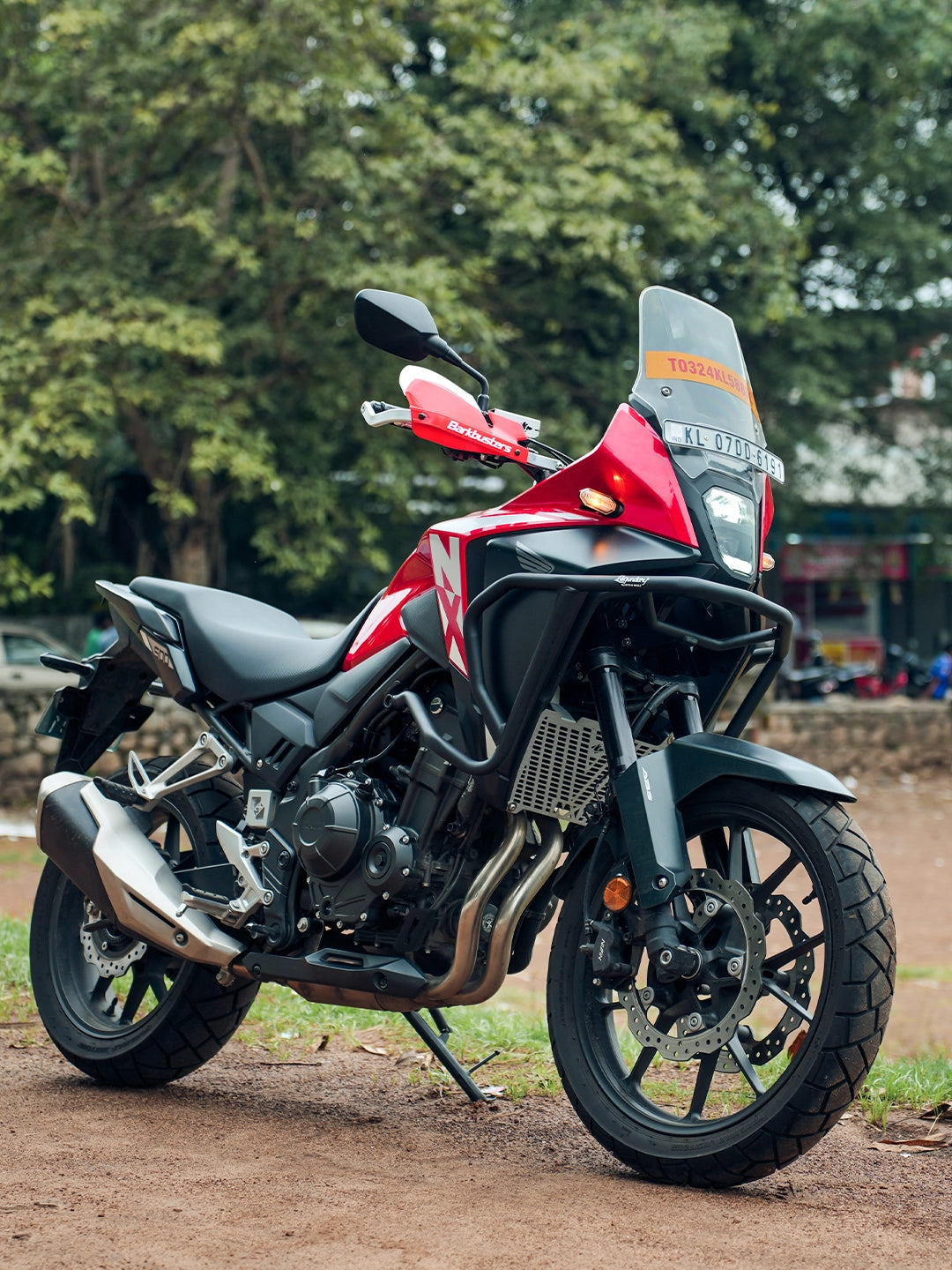 Legundary Honda NX500 Adrinex Crash Guard