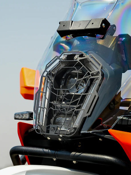 Moto Torque KTM 390 ADV X Head Light Grill Black