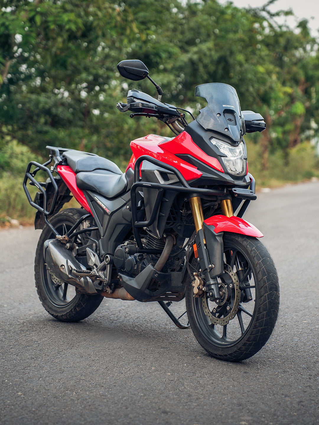 JB Racing Honda CB200X Crash Guard With Slider