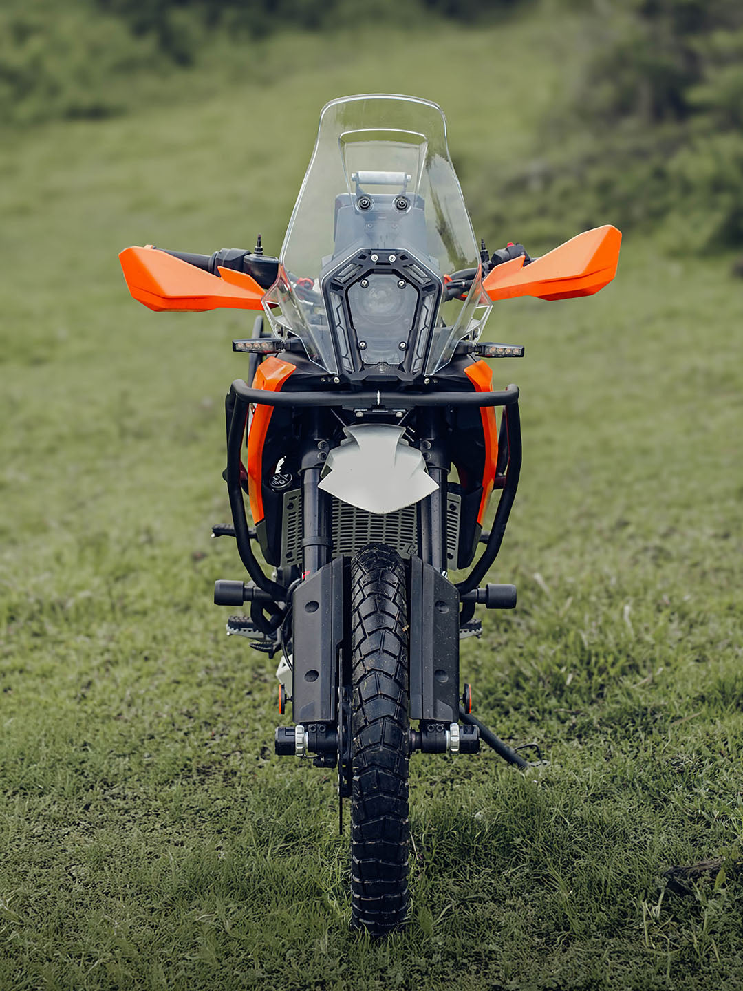 Legundary KTM ADV 390 2025 Model Raptor Crash Guard Black