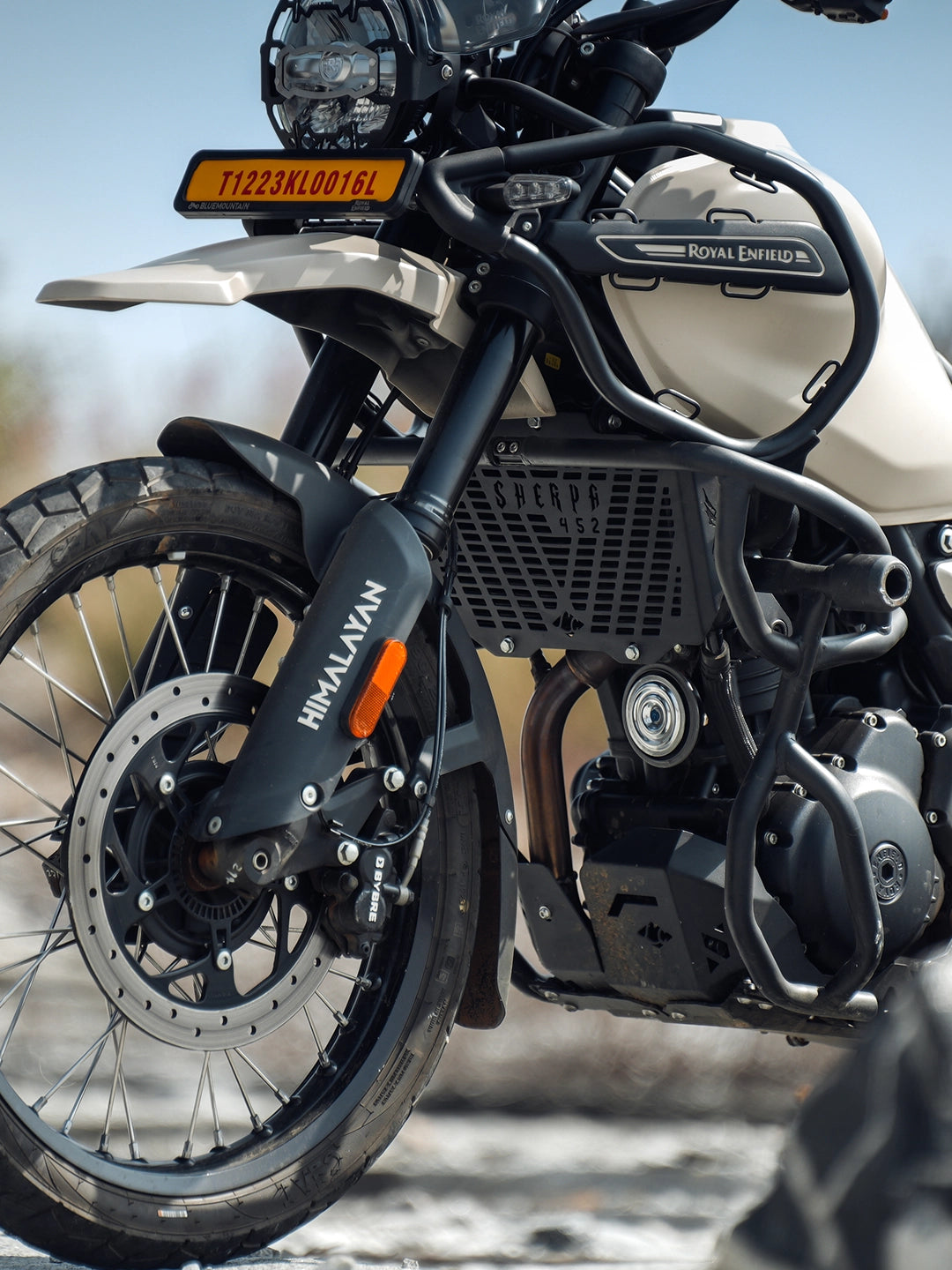 Legundary Himalayan 450 Sherpa Radiator Grill Mild Steel