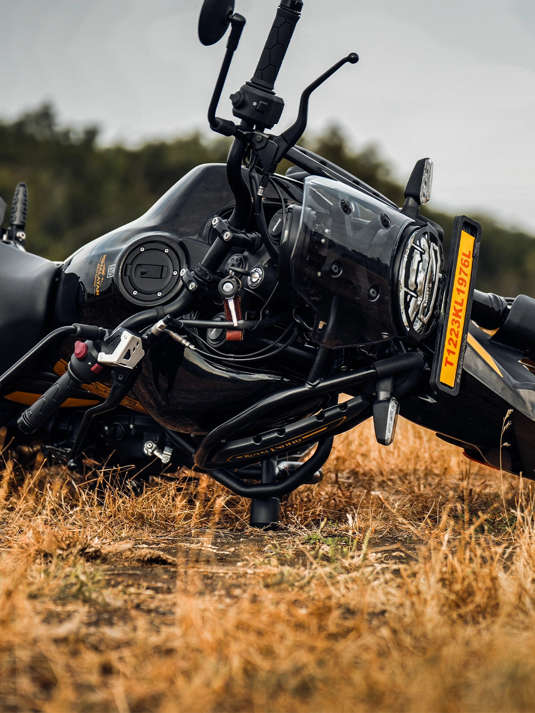 Legundary Himalayan 450 Bazooka Crashguard With Slider