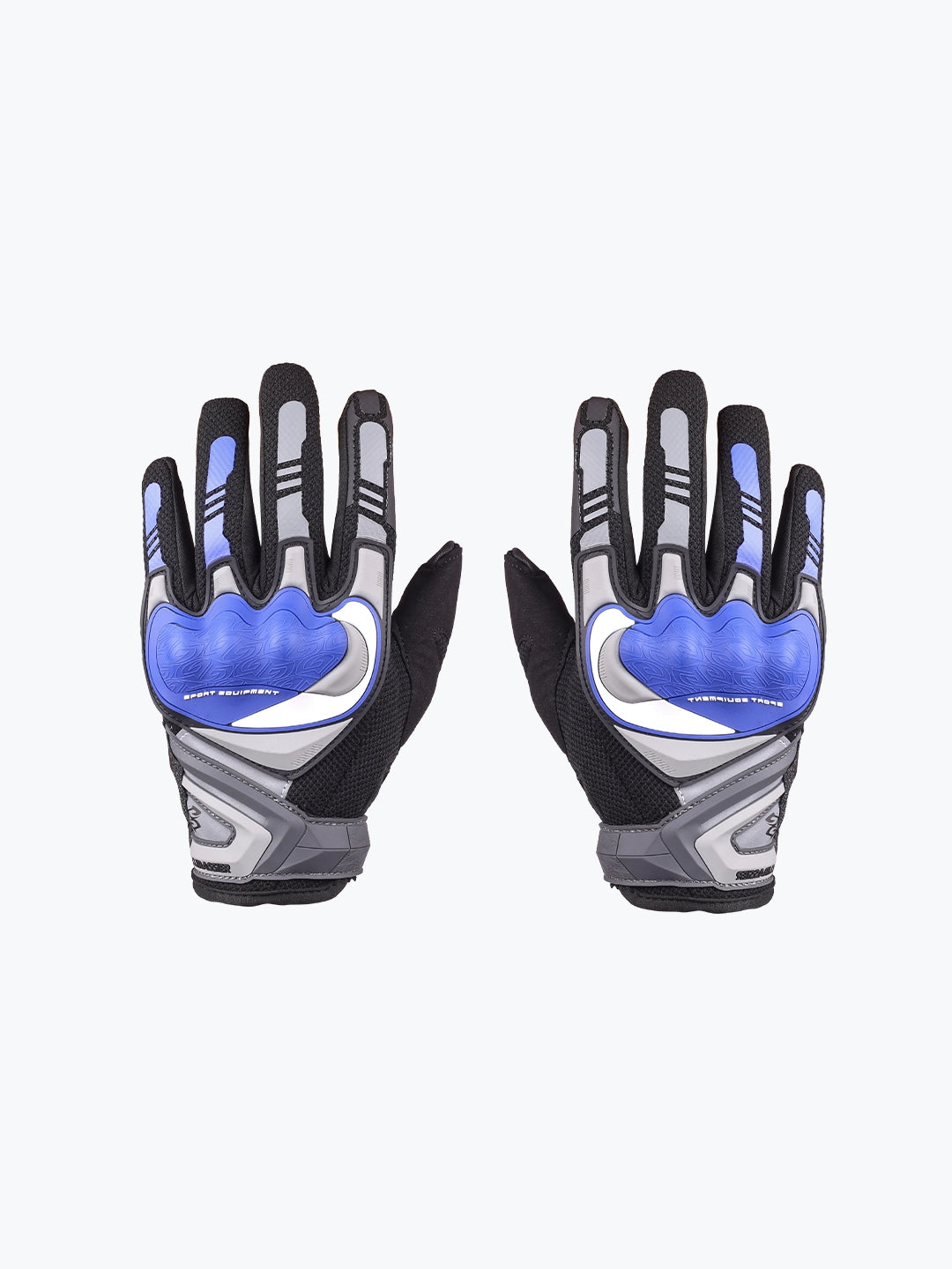 CUIRASSIER GLOVES BLUE GREY M