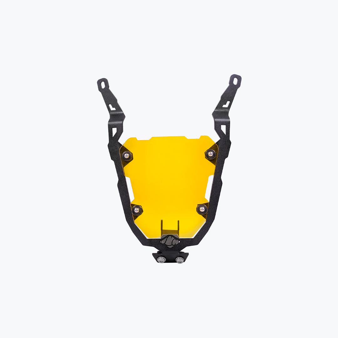 Legundary Honda NX 500 Oculus Headlight Shield Black