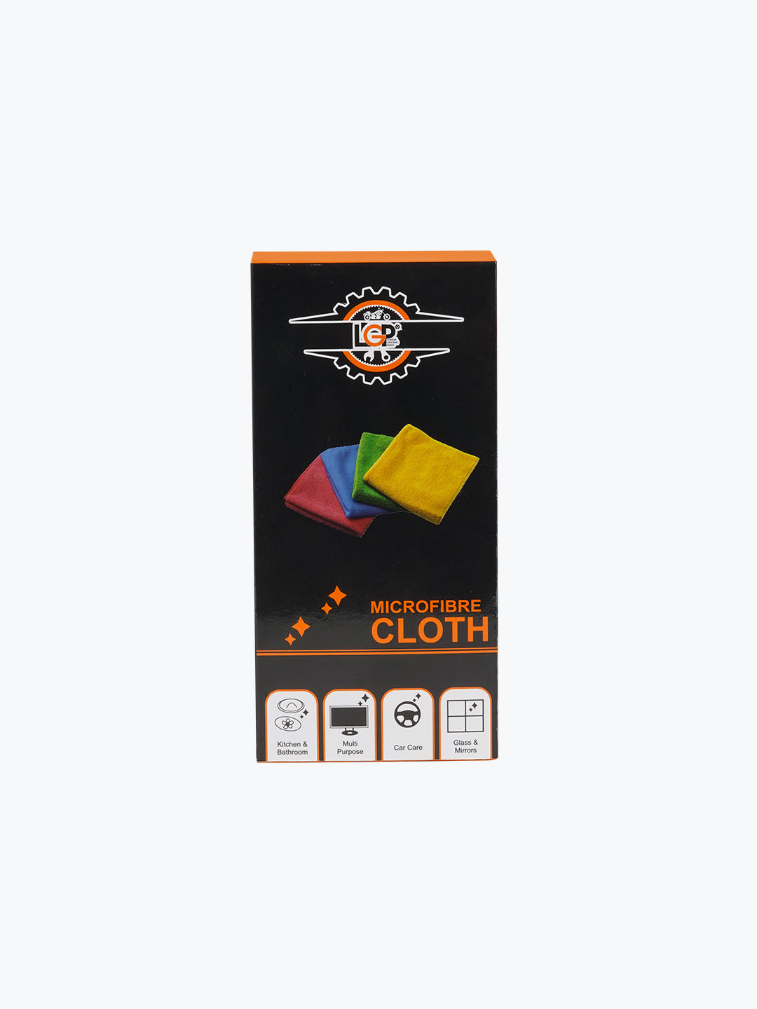 LGP Microfiber Assorted Colours Cloth 400 GSM Buy 2 Get 1 Combo