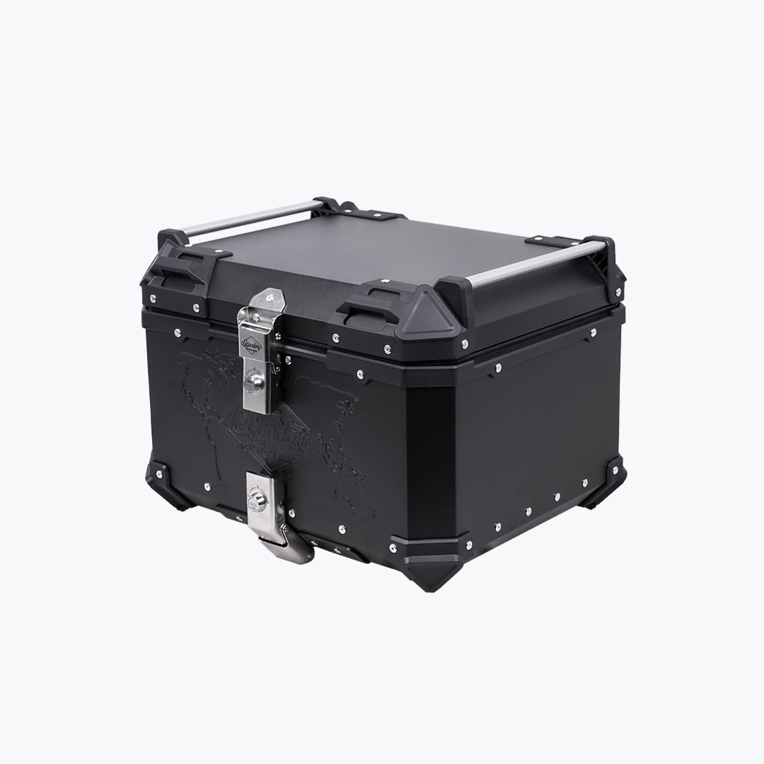 Legundary Fort Knox Series Top Case 55L Aluminium With Backrest Pad