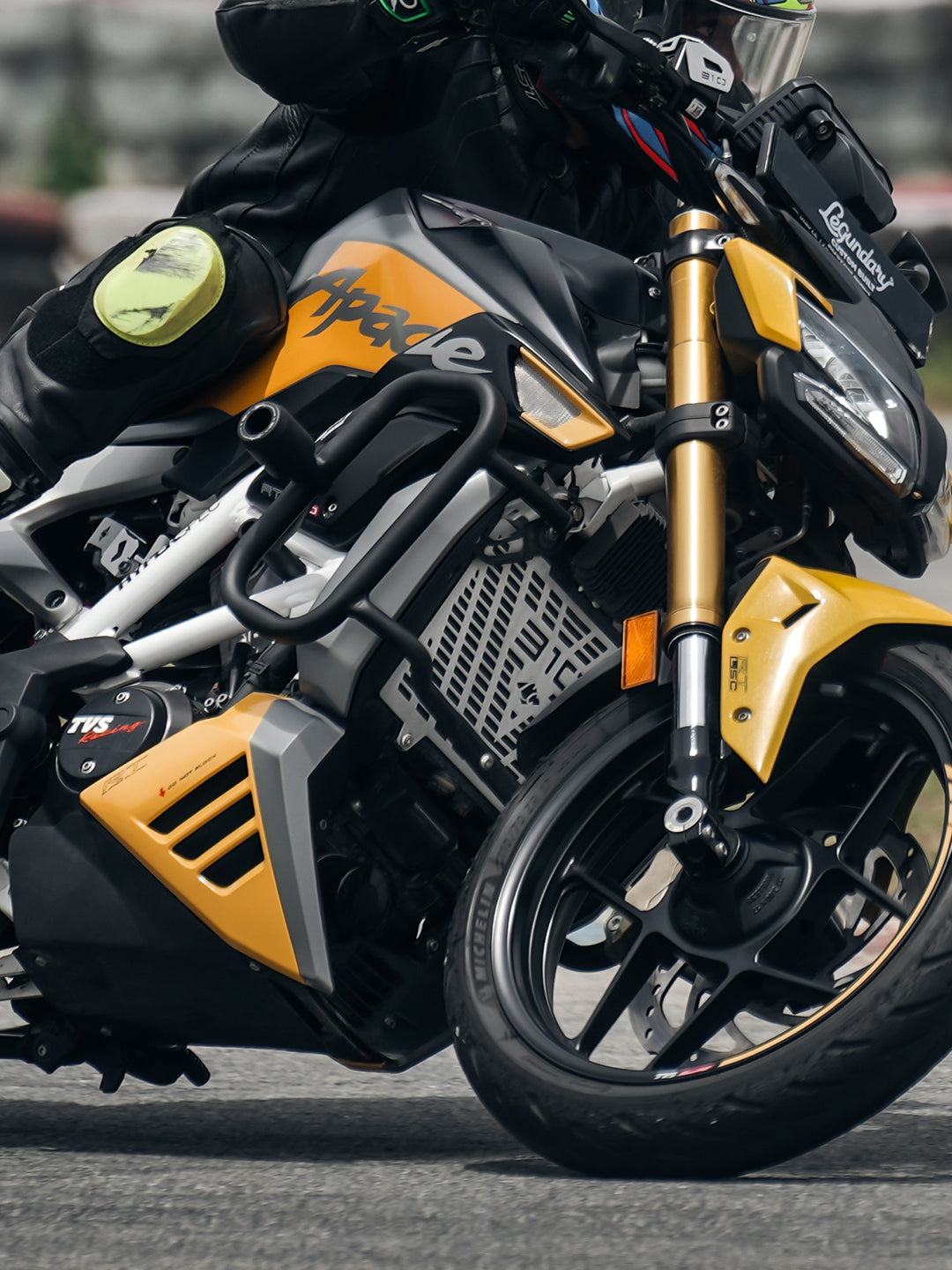 Legundary Apache RTR310 Thanos Crash Guard With Slider