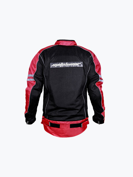 Motowear Night Out Jacket Red Black