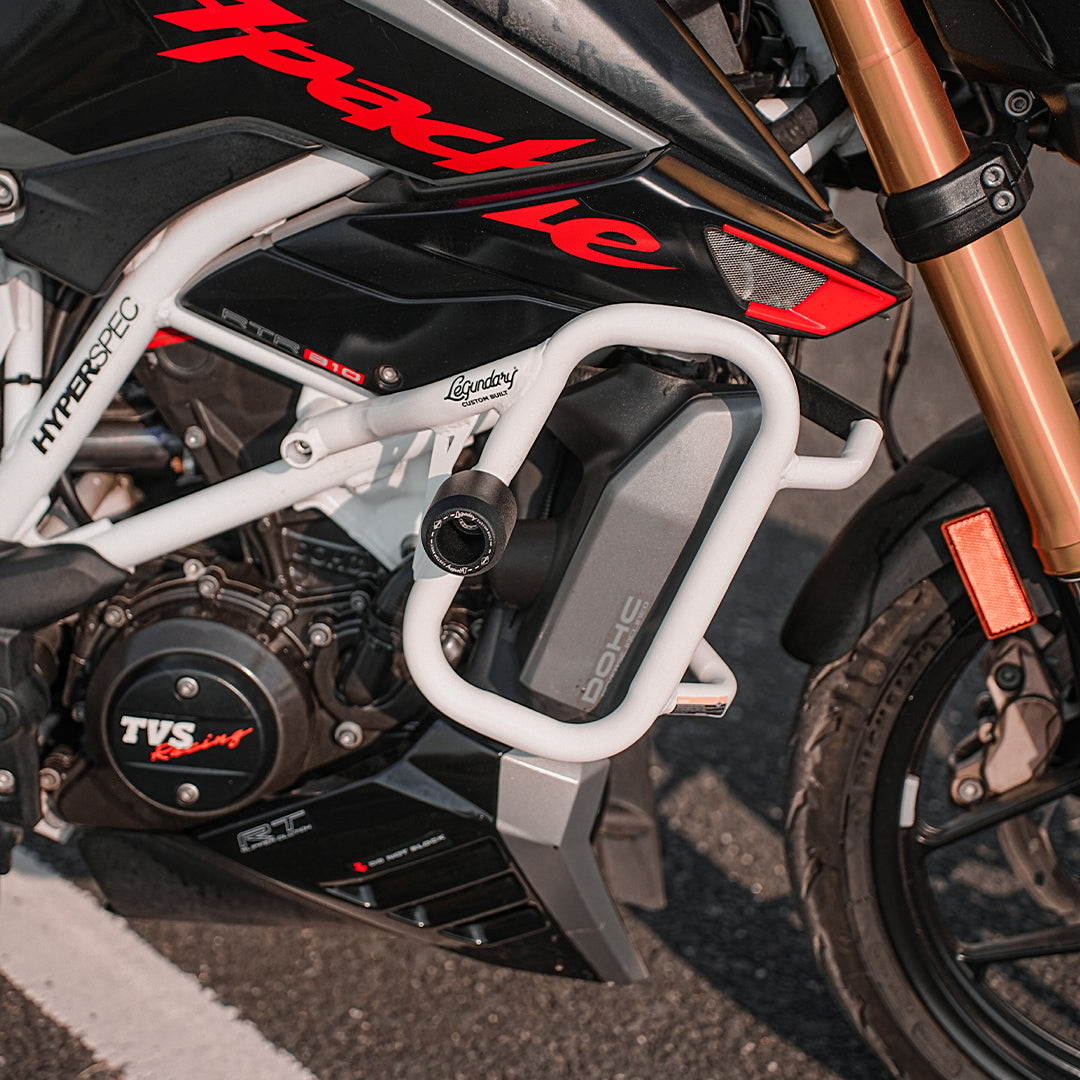 LEGUNDARY APACHE RTR310 THANOS CRASH GUARD WITH SLIDER WHITE