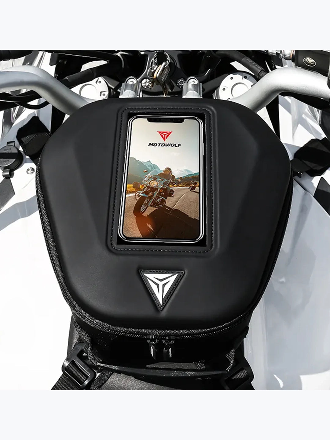Motowolf Tank Bag Black 0702