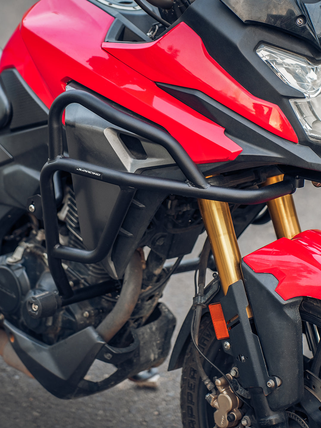 JB Racing Honda CB200X Crash Guard With Slider