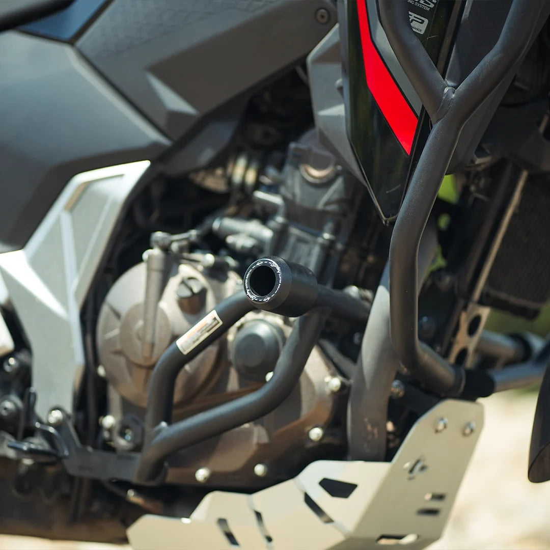 Legundary V Strom 250 Raptor Crashguard Upper & Lower Set Black