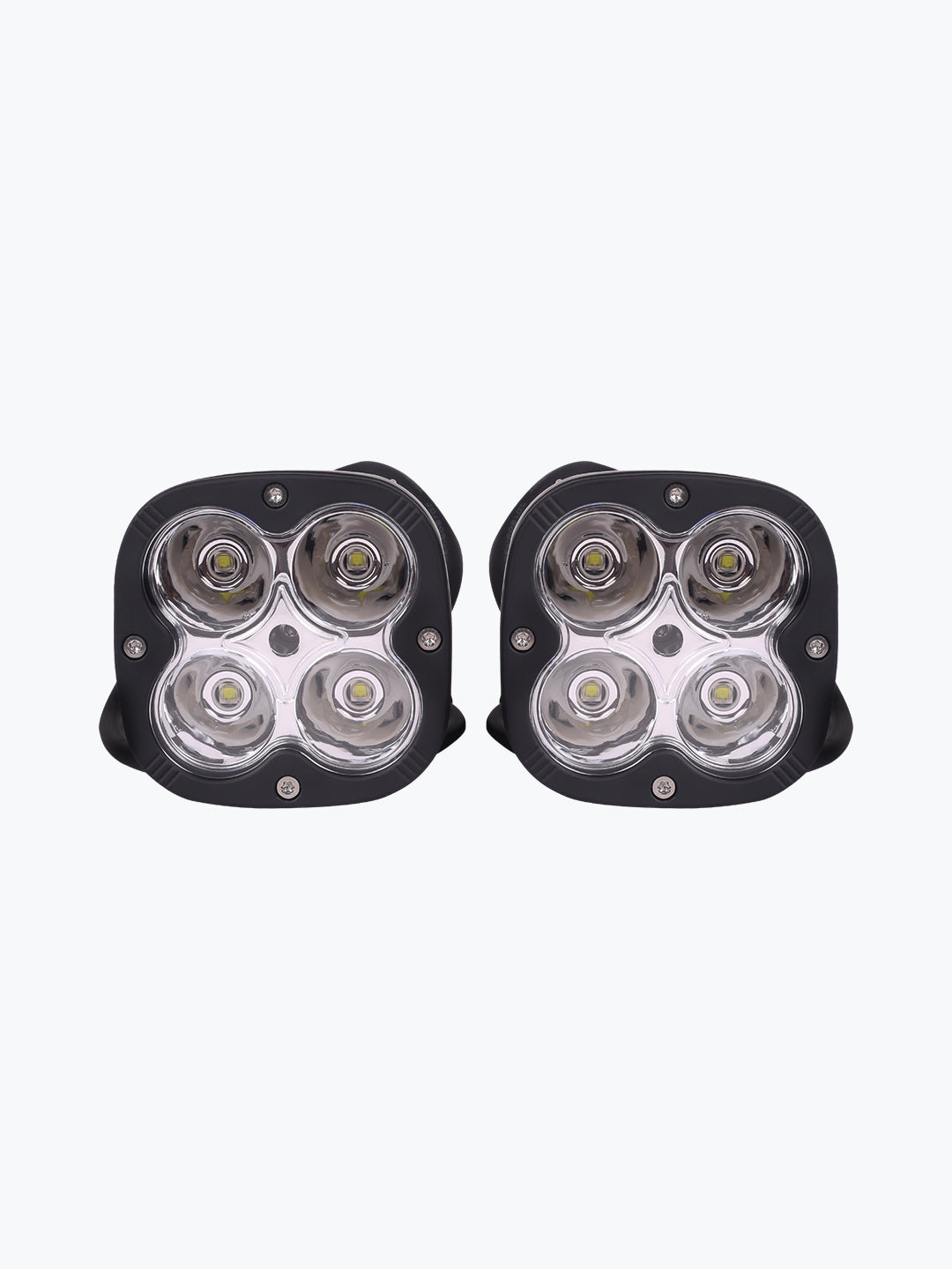 HJG 4 LED Cap Pair Fog Light Dimmerstat Premium