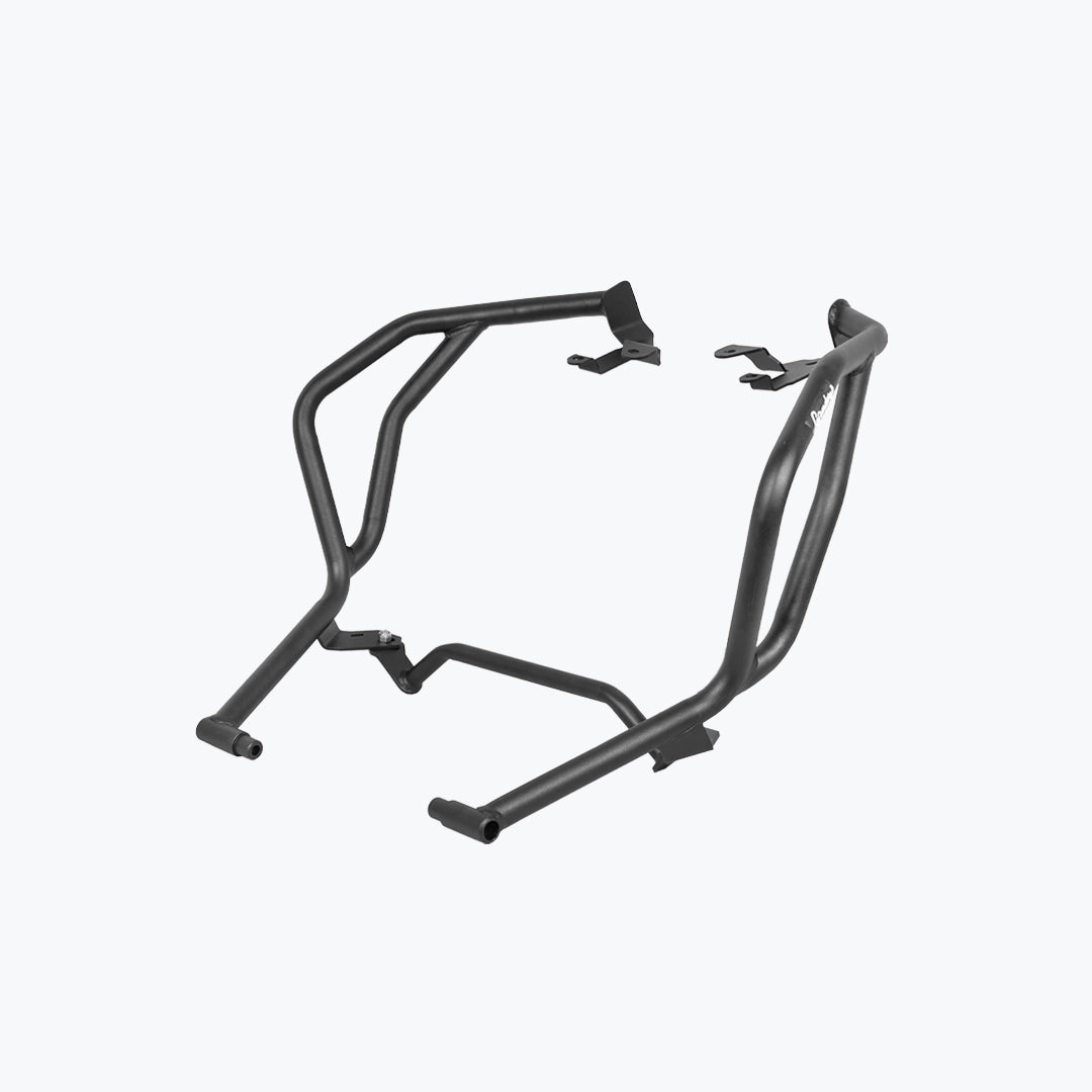 Legundary TVS APACHE RTX 300 RAPTOR CRASH GUARD UPPER & LOWER SET BLACK