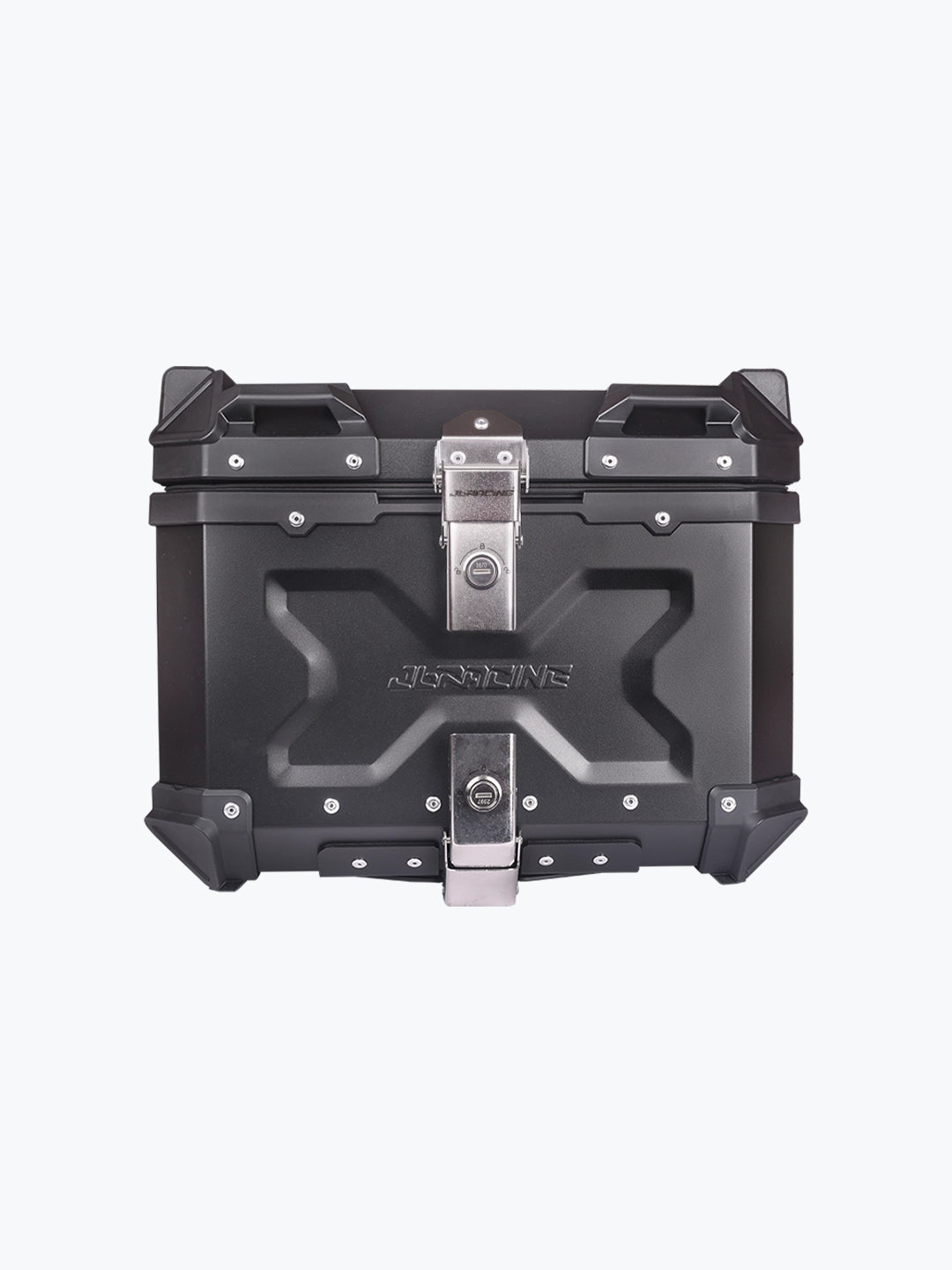 Jb Racing Top Case 45L Black Premium With Back Rest Pad