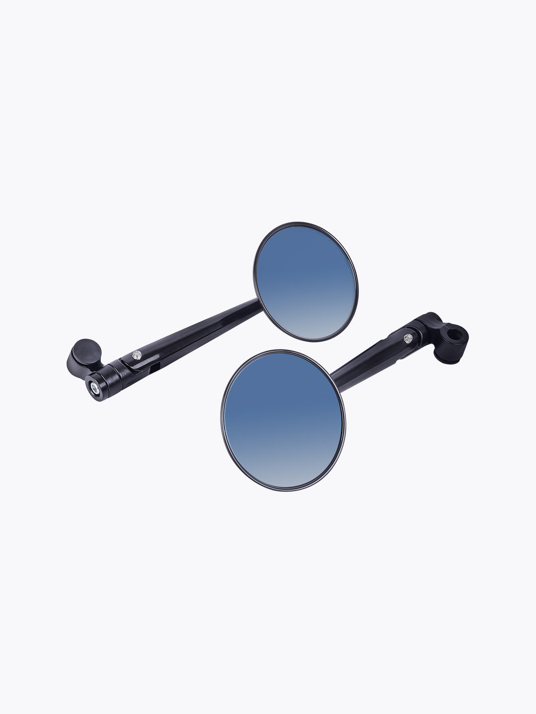 Rizoma CNC Round Mirror Black