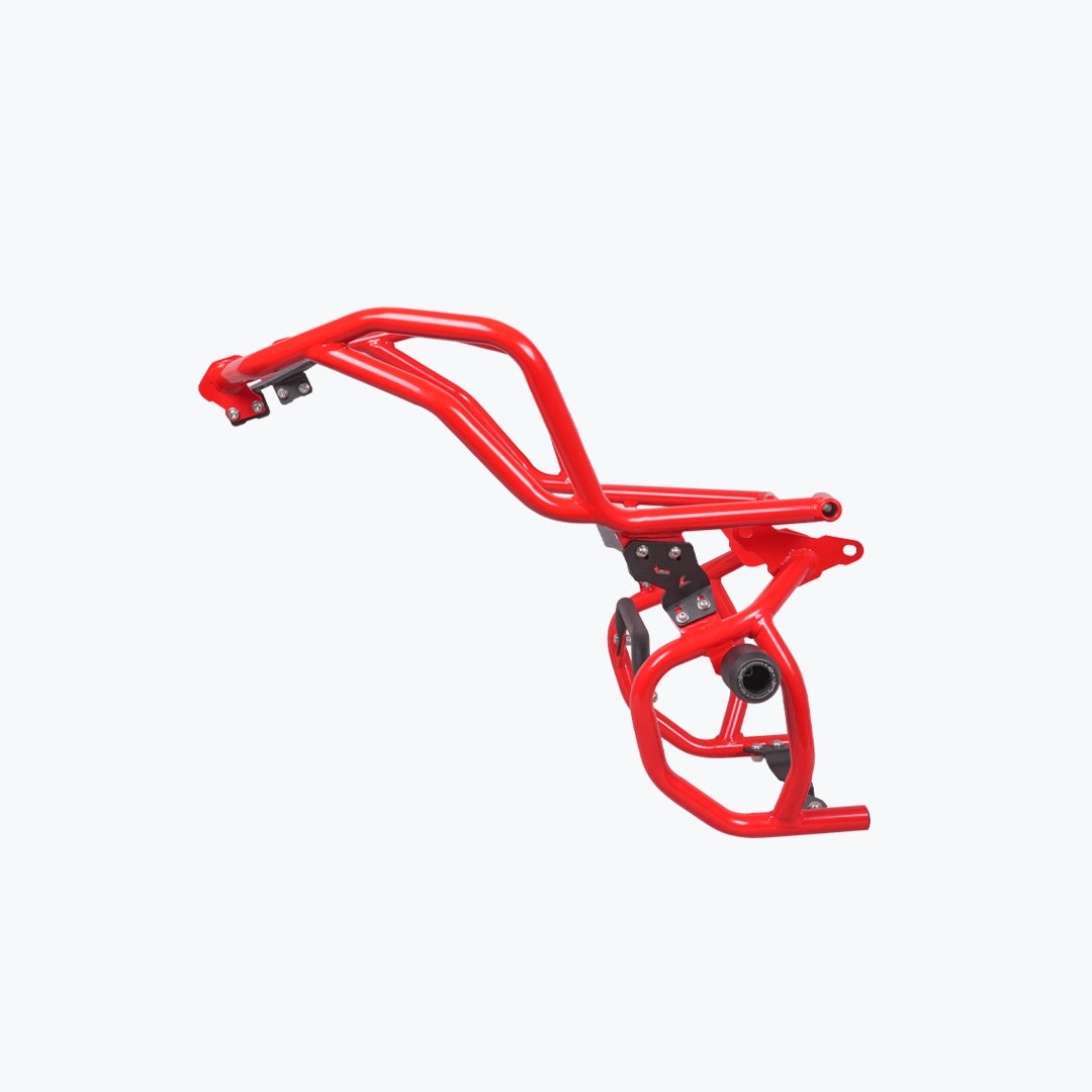 LEGUNDARY TVS APACHE RTX 300 RAPTOR CRASHGUARD UPPER & LOWER WITH SLIDER