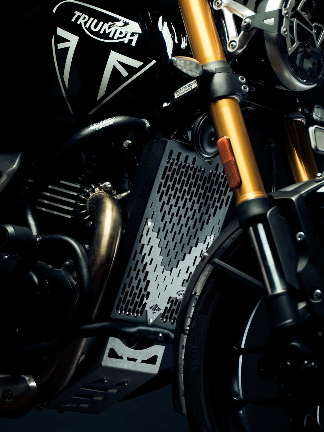 Legundary Triumph Speed 400 Vector Radiator Grill