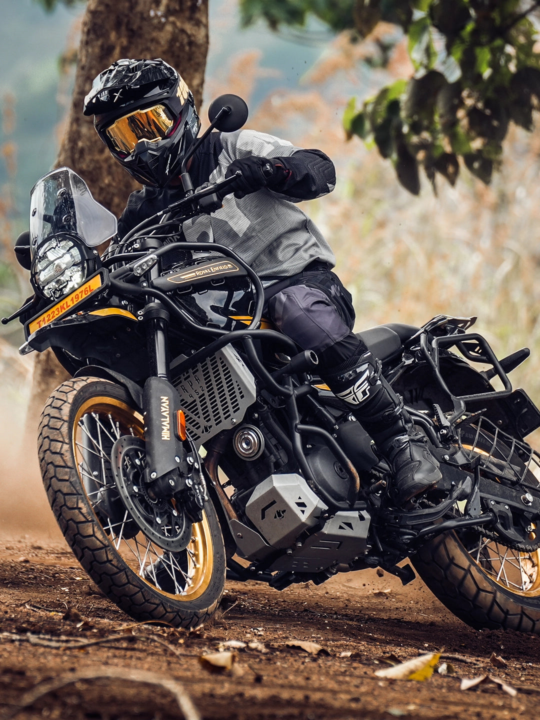 Legundary Himalayan 450 Bazooka Crashguard With Slider