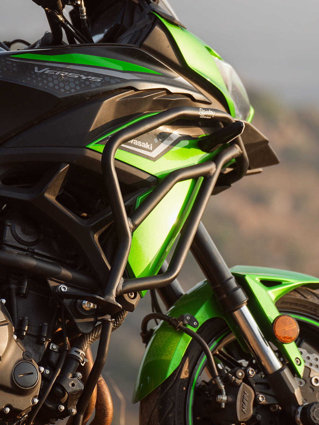 Legundary Kawasaki Versys 650 Adrinex Crash Guard