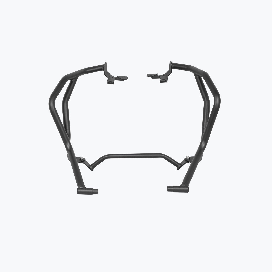 Legundary TVS APACHE RTX 300 RAPTOR CRASH GUARD UPPER & LOWER SET BLACK