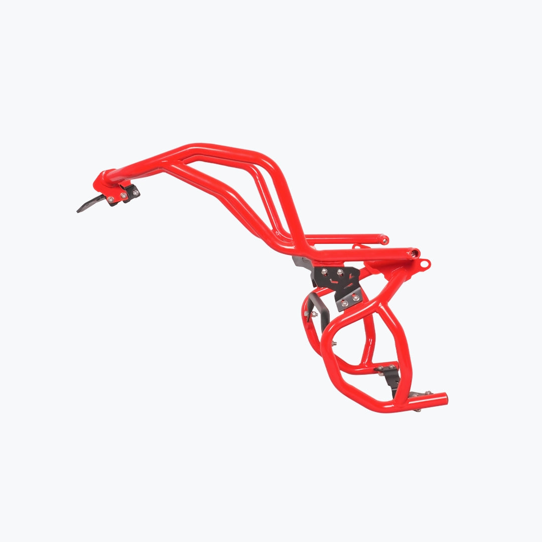 Legundary TVS APACHE RTX 300 RAPTOR CRASH GUARD UPPER & LOWER SET RED