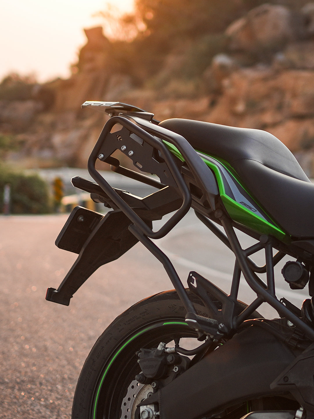 Legundary Kawasaki Versys 650 Casus Saddle Stay