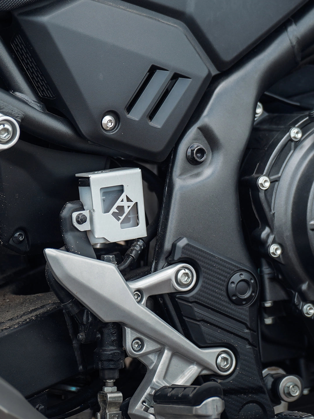 Legundary Honda NX500 Spyro Rear Oil Cap Aluminium