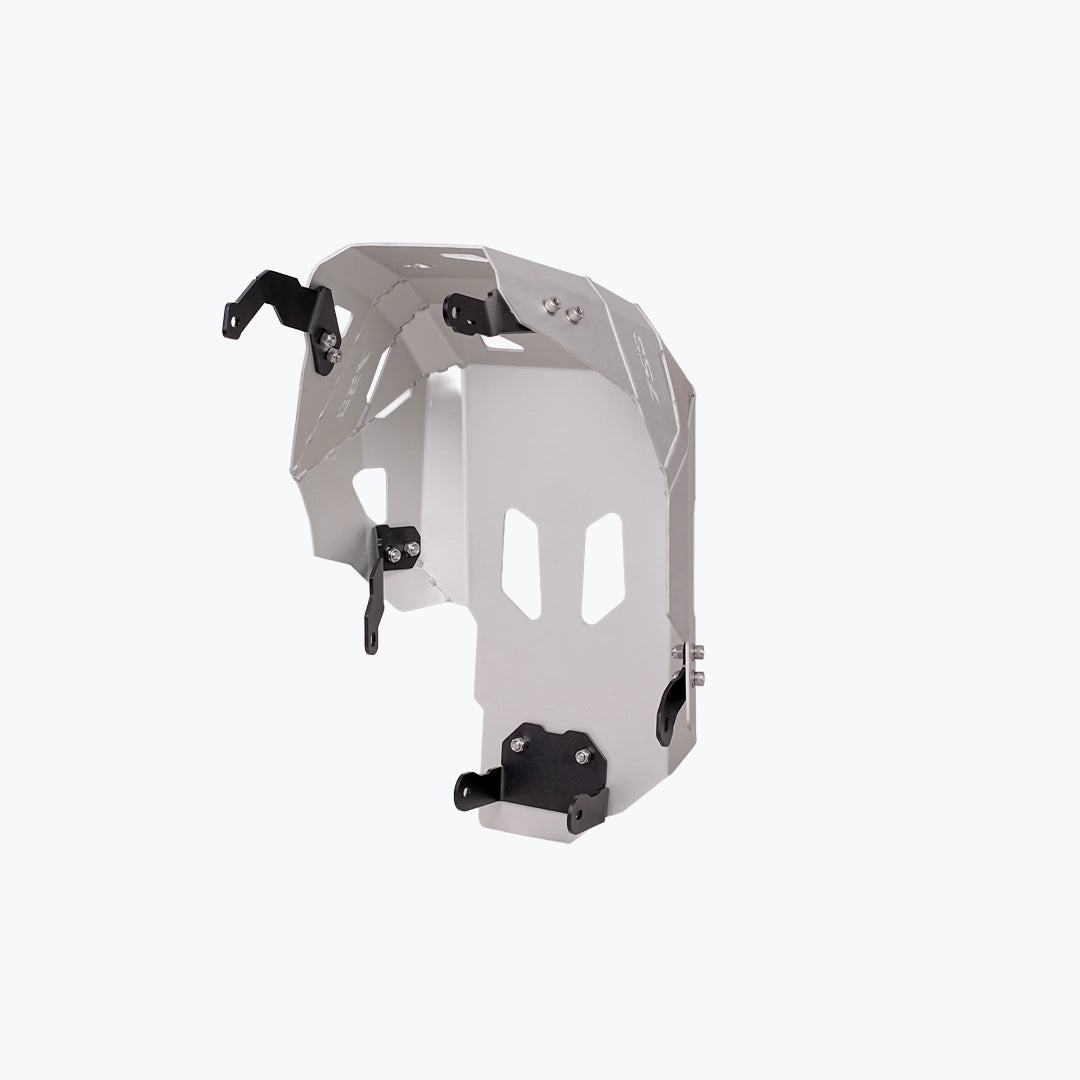 Legundary HONDA Transalp 750 Vambrace Bash Plate Silver