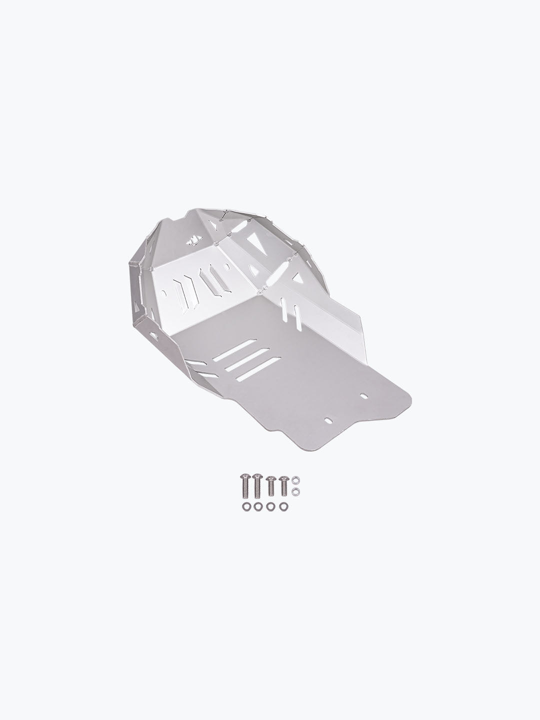 Legundary KTM 390 Enduro R Vambrace Bash Plate Silver