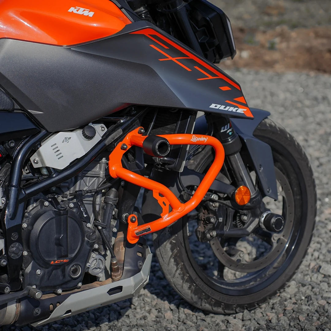 LEGUNDARY KTM DUKE 390 GEN 3/250 GEN 3 DEFENDER CRASH GUARD ORANGE