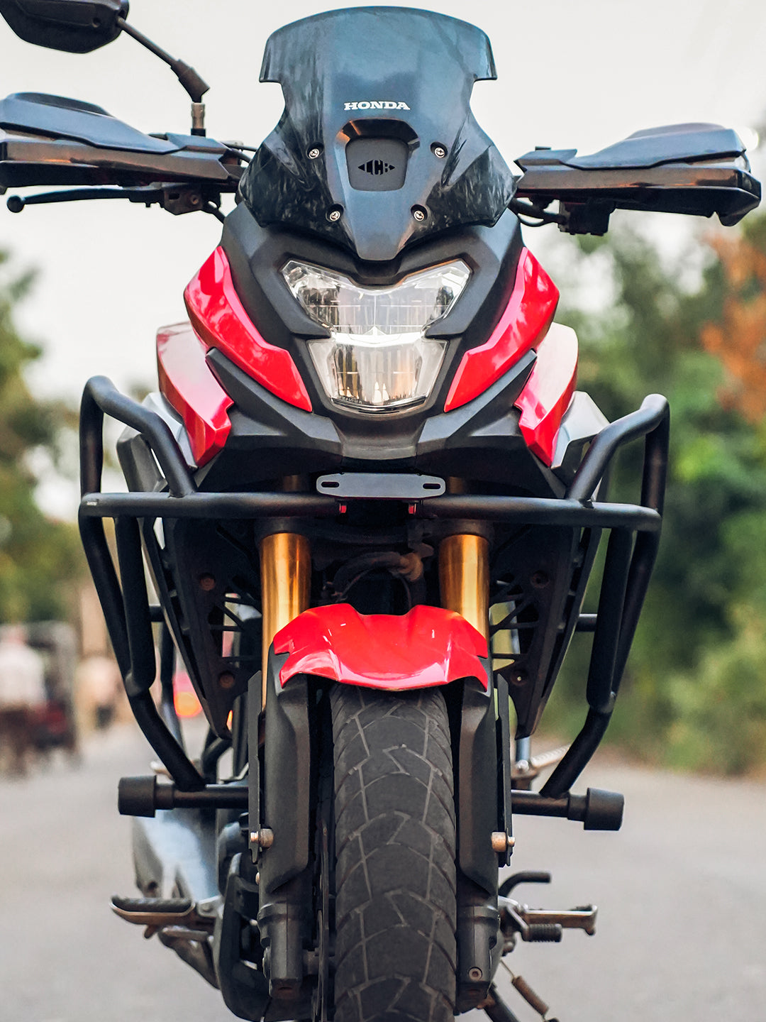 JB Racing Honda CB200X Crash Guard With Slider