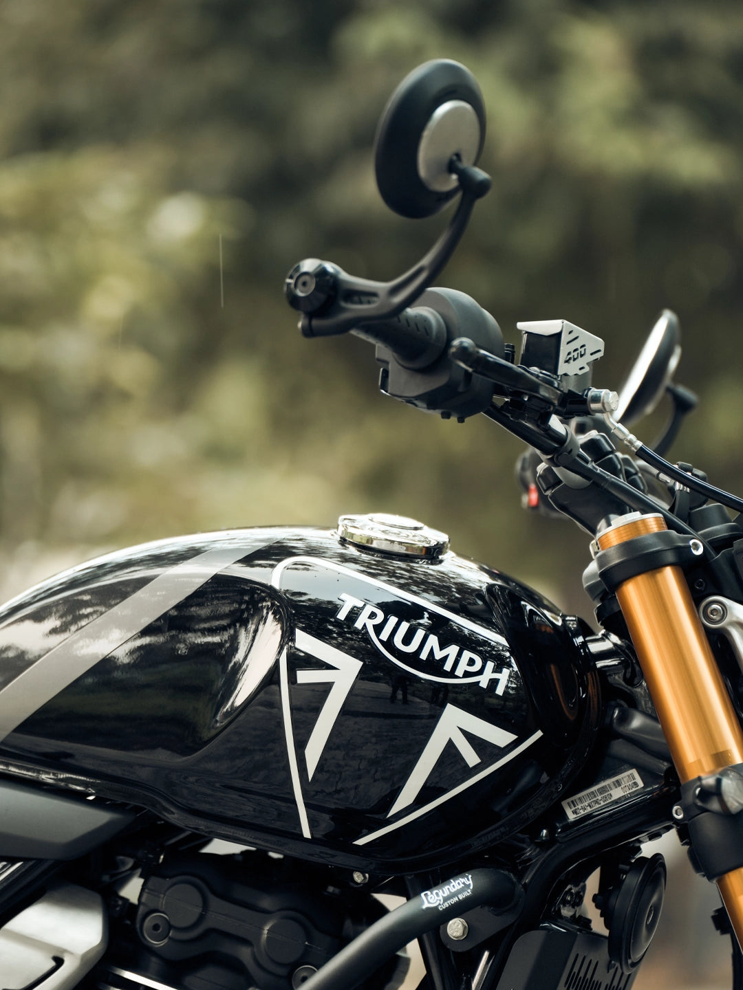 Legundary Triumph Speed 400 Tricorn Front Oil Cap