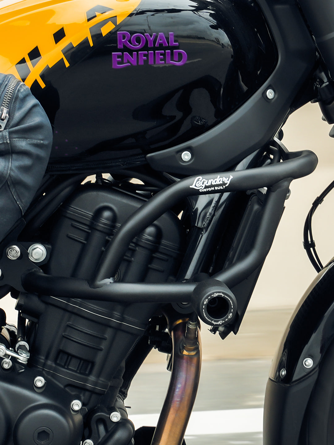 Legundary RE Guerrilla 450 Bazooka Crash Guard