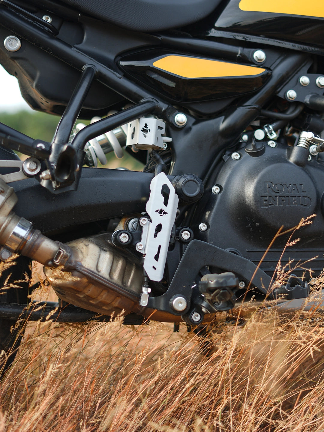 Legundary Himalayan 450 Casque Rear Brake Fluid Guard