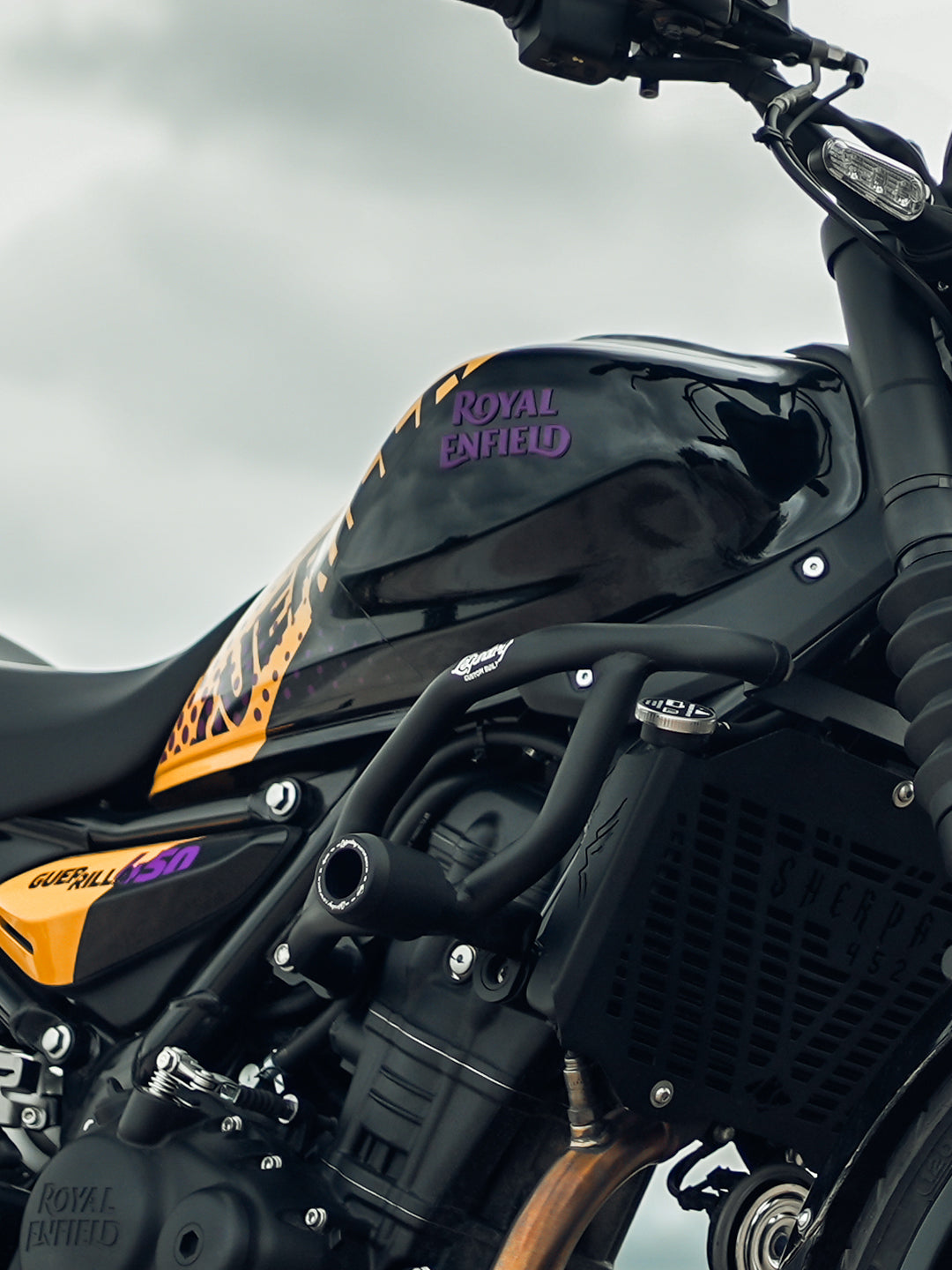 Legundary RE Guerrilla 450 Bazooka Crash Guard