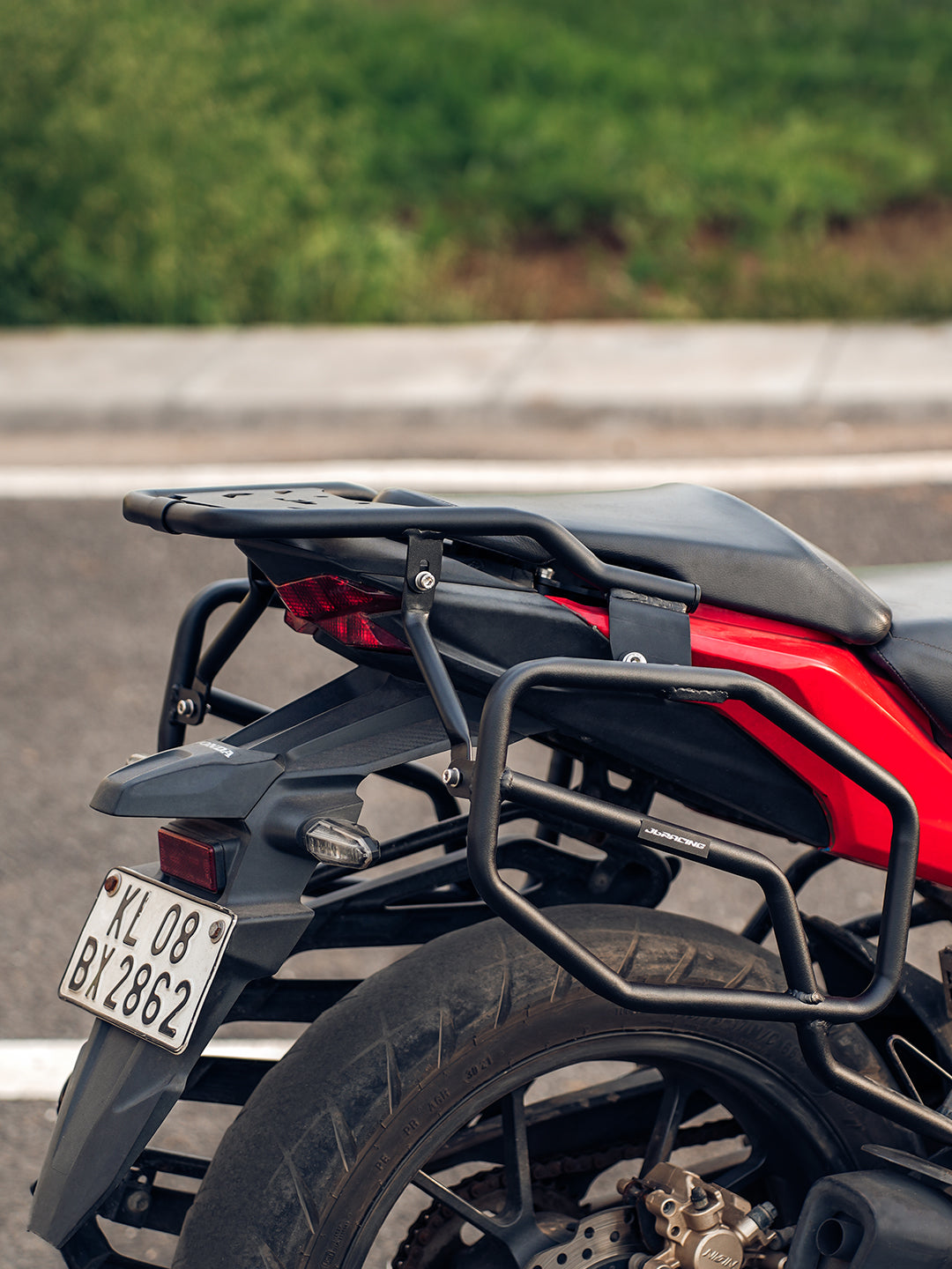 JB Racing Honda CB 200X Saddle Stay With Carrier
