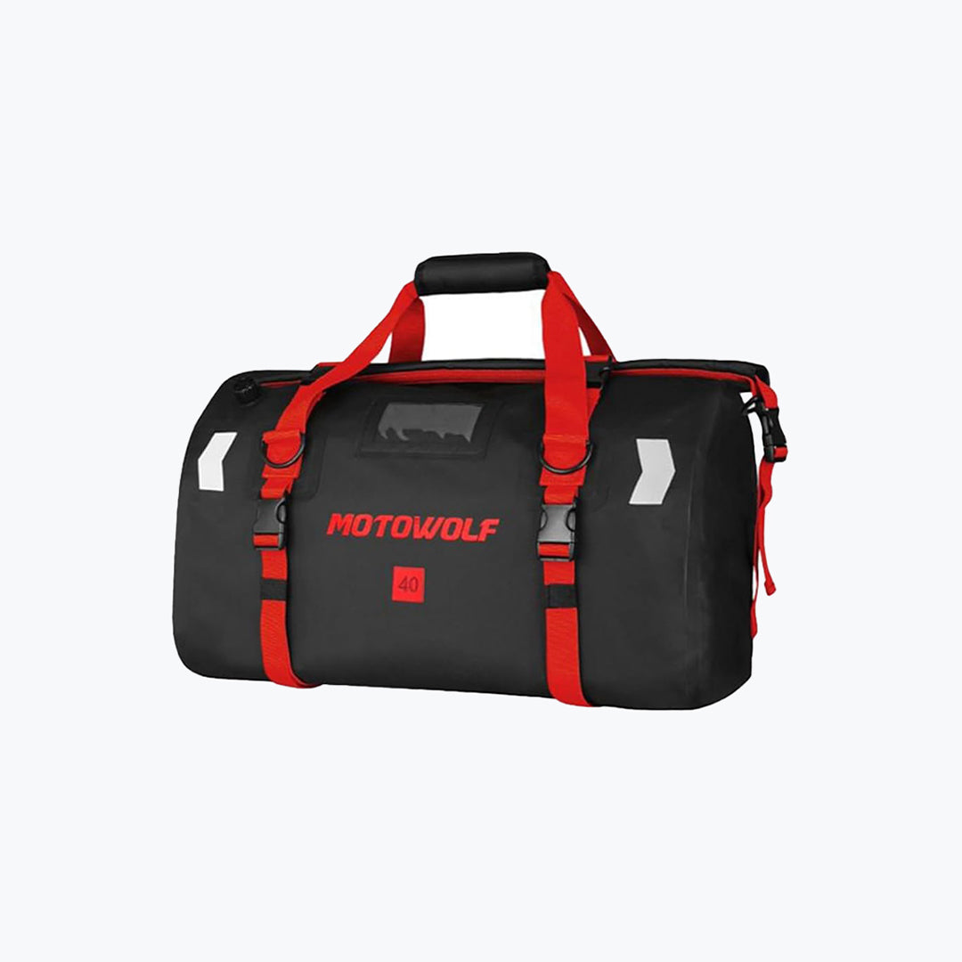 MOTOWOLF BAG MDL0717 BLACK RED 40L