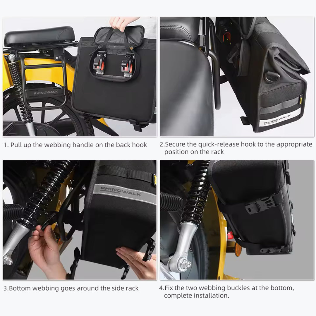 Rhinowalk Side Bag 13L MTR2013 Black