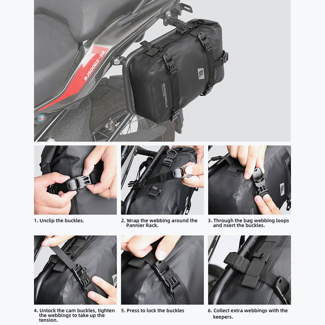 Rhinowalk Water Proof Crash Bar Bag 6L MT2206