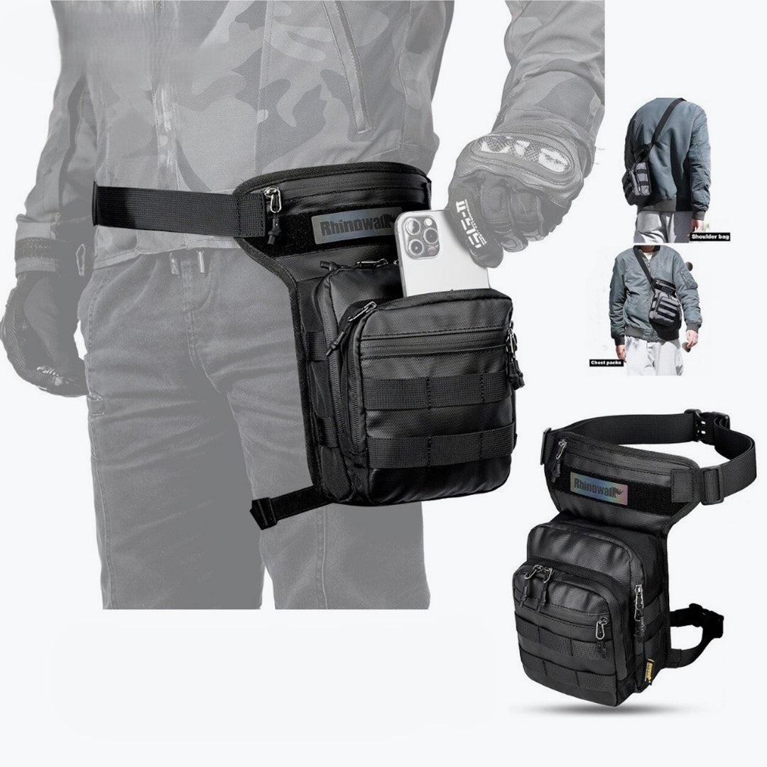 Rhinowalk Multi Purpose Tactical Drop Leg Bag MT102BK