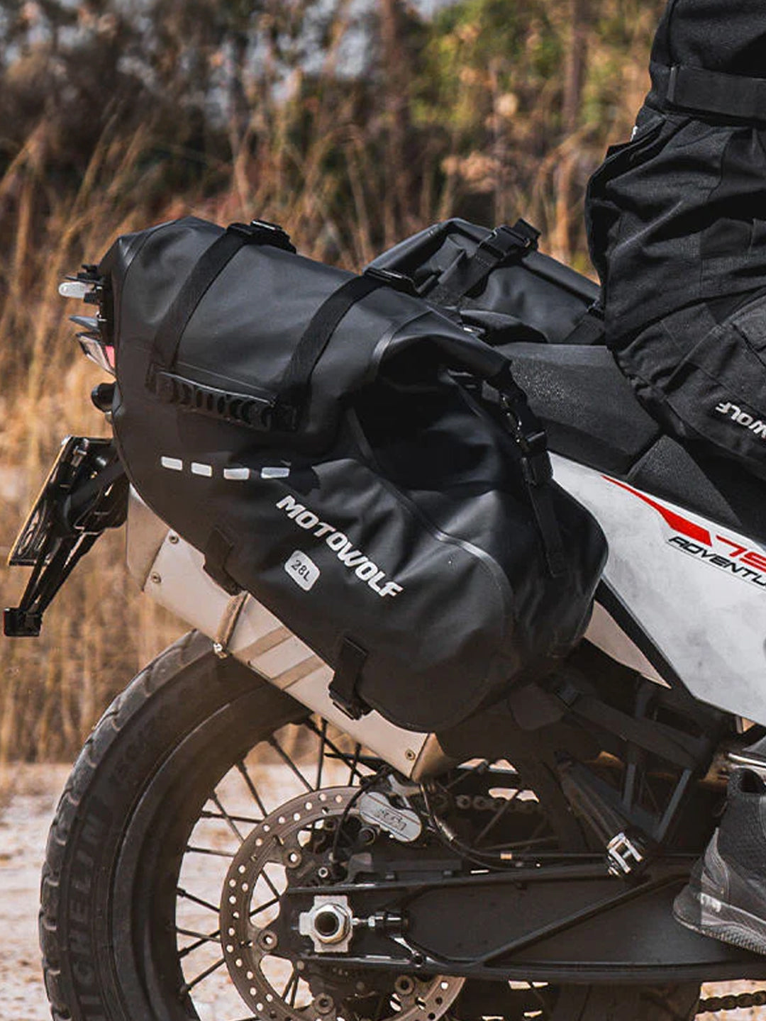 MOTOWOLF MB2 SIDE BAG BLACK