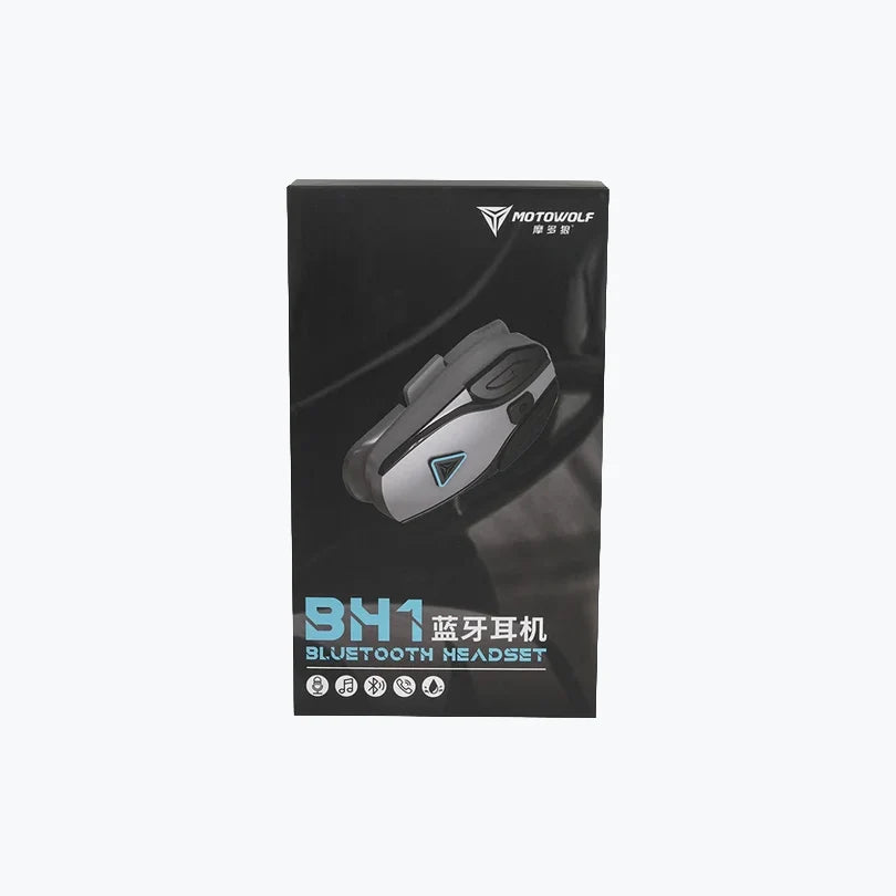 Motowolf BH1 Bluetooth Headset ABG Grey